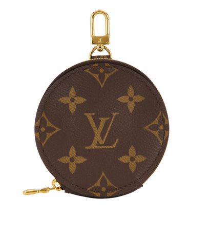 Louis Vuitton Round Coin Purse, front view